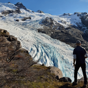 Dos Glaciares L. del Desierto con Vespignani